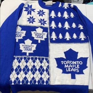 NHL Toronto Maple Leaf Ugly Christmas Sweater